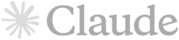 Claude Logo Greyscale